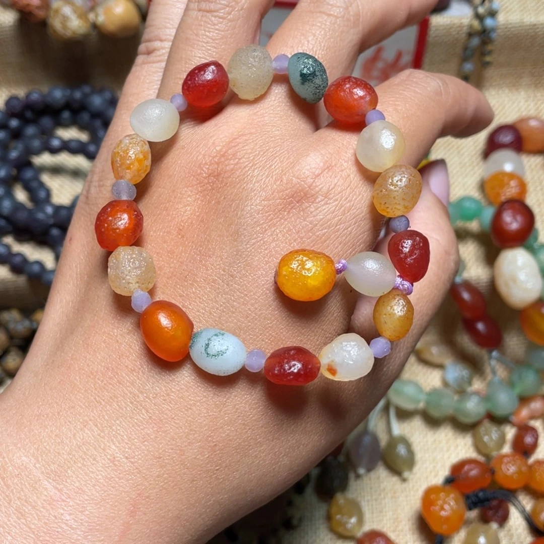 玛瑙/玉髓手链合金