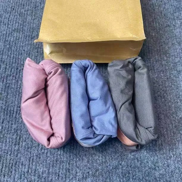 男士无痕压胶舒适面料一包三条装短裤