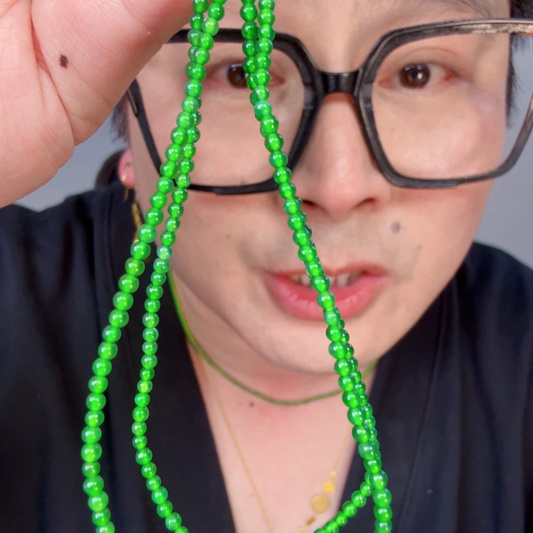 翡翠颈饰未镶嵌一个