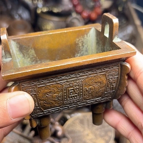 铜制文玩把玩物件