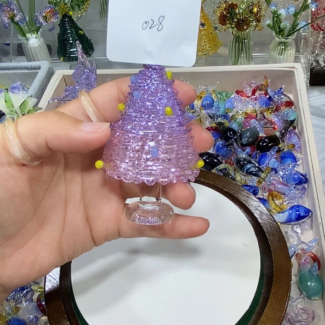 琉璃吊坠（不含链）28圣诞树一个