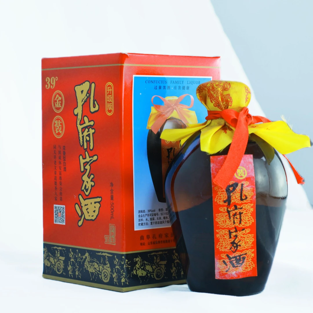 GEMGEE/珍聚 孔府家酒39度500ml纸盒版39度500ml