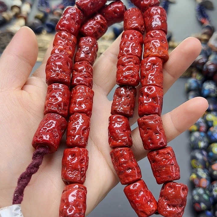 琉璃颈饰琉璃琉璃