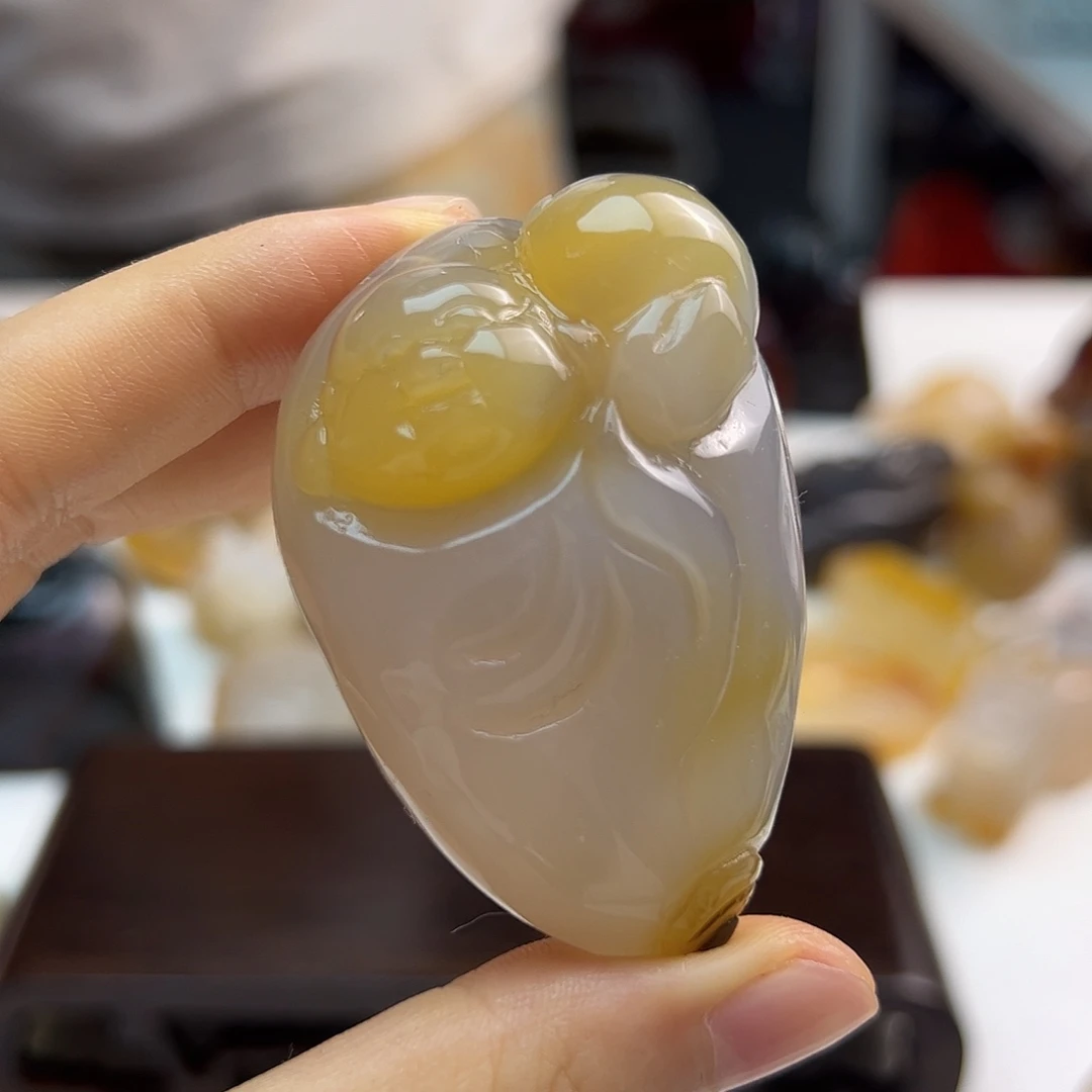 玛瑙/玉髓未镶嵌颈饰
