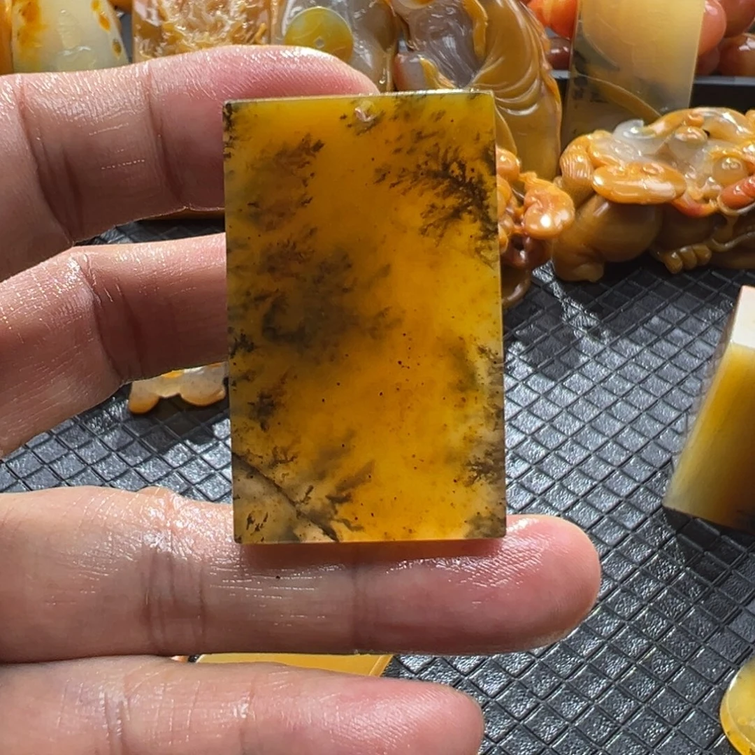 颈饰未镶嵌石英质玉