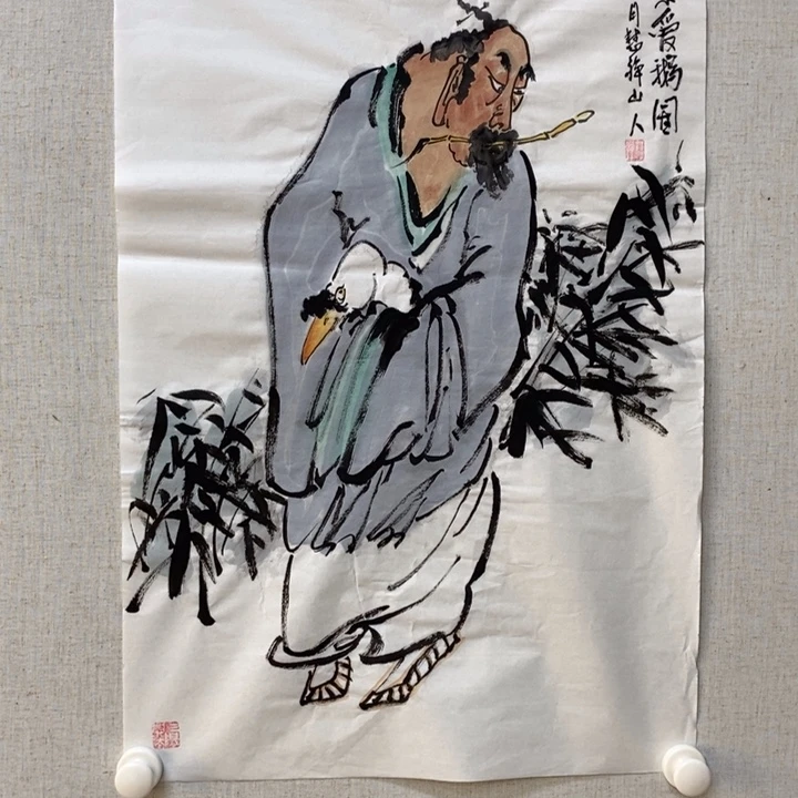 国画亲笔手绘原创