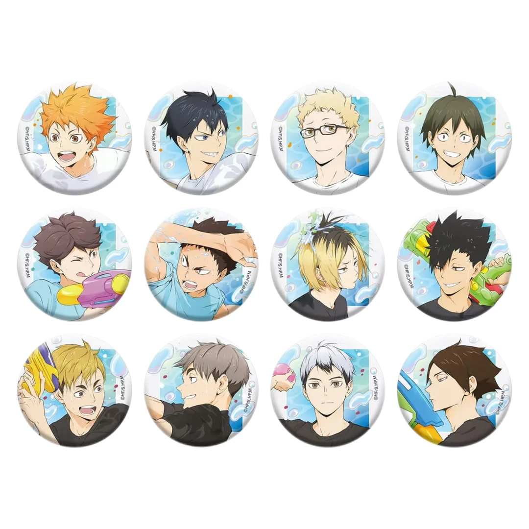 【排球少年】排球少年玩水系列吧唧（默认代拆）