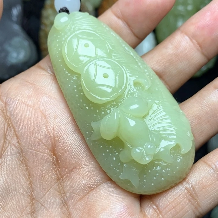 颈饰未镶嵌和田玉
