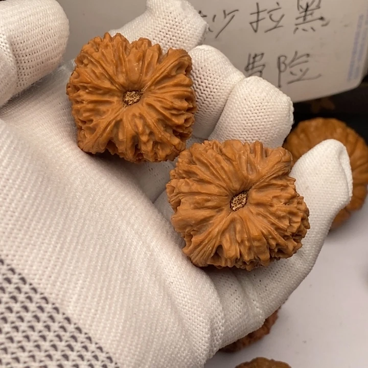 把件文玩核桃高炮南疆石37