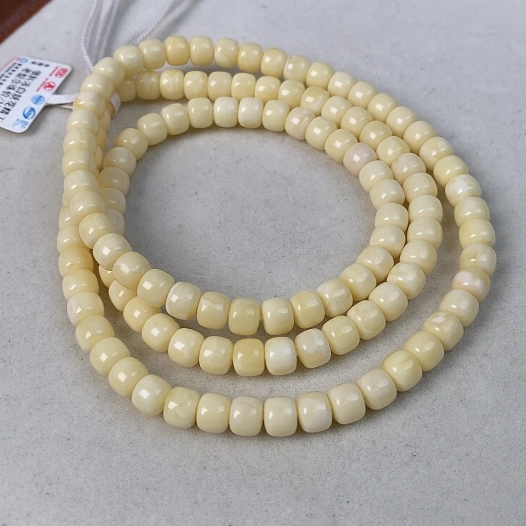 蜜蜡未镶嵌裸石6.6mm 20g