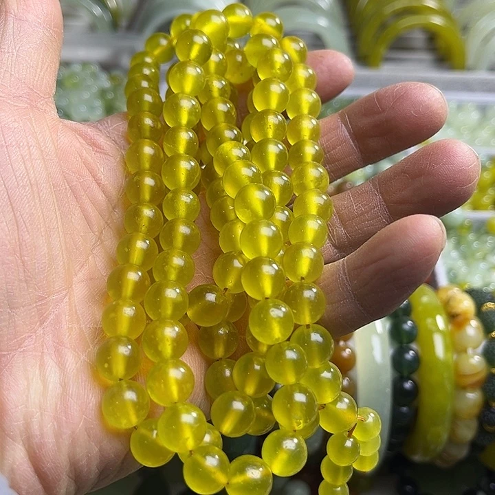 合金蛇纹石玉颈饰