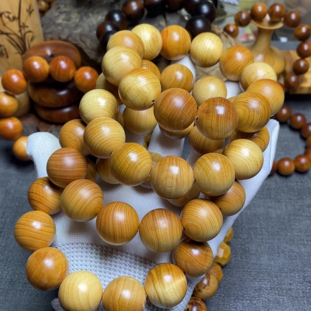 柏木（崖柏）2.0黄泥膏4串