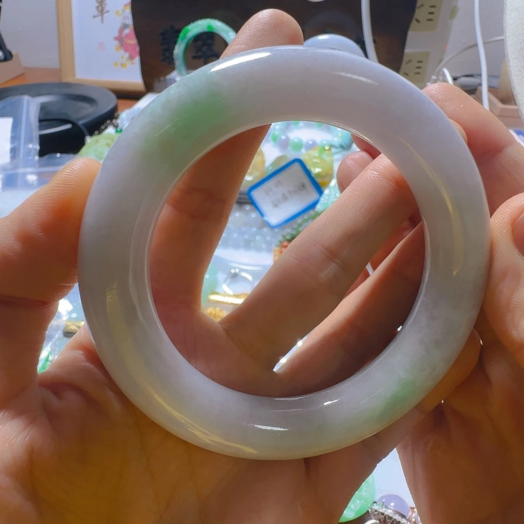 翡翠未镶嵌手镯翡翠1100