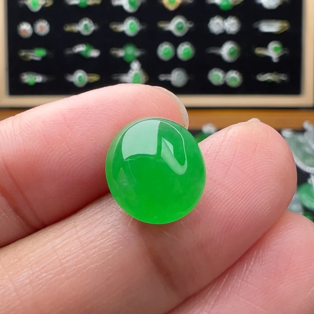 翡翠未镶嵌颈饰蛋11.7