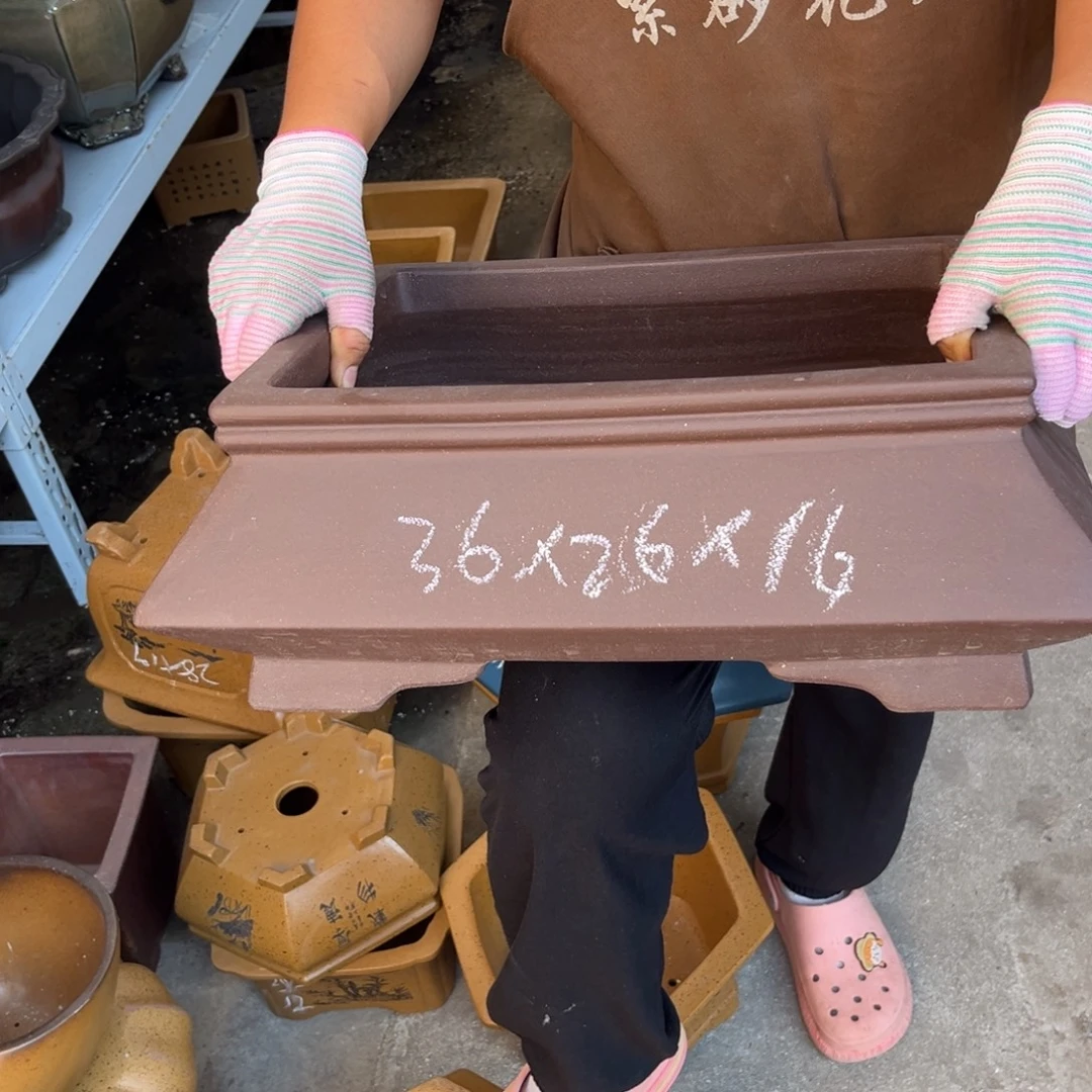 紫砂花盆盆景艺术