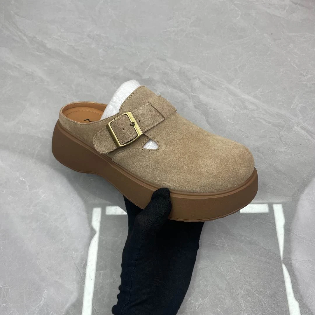 拖鞋女 (牛皮)B2107