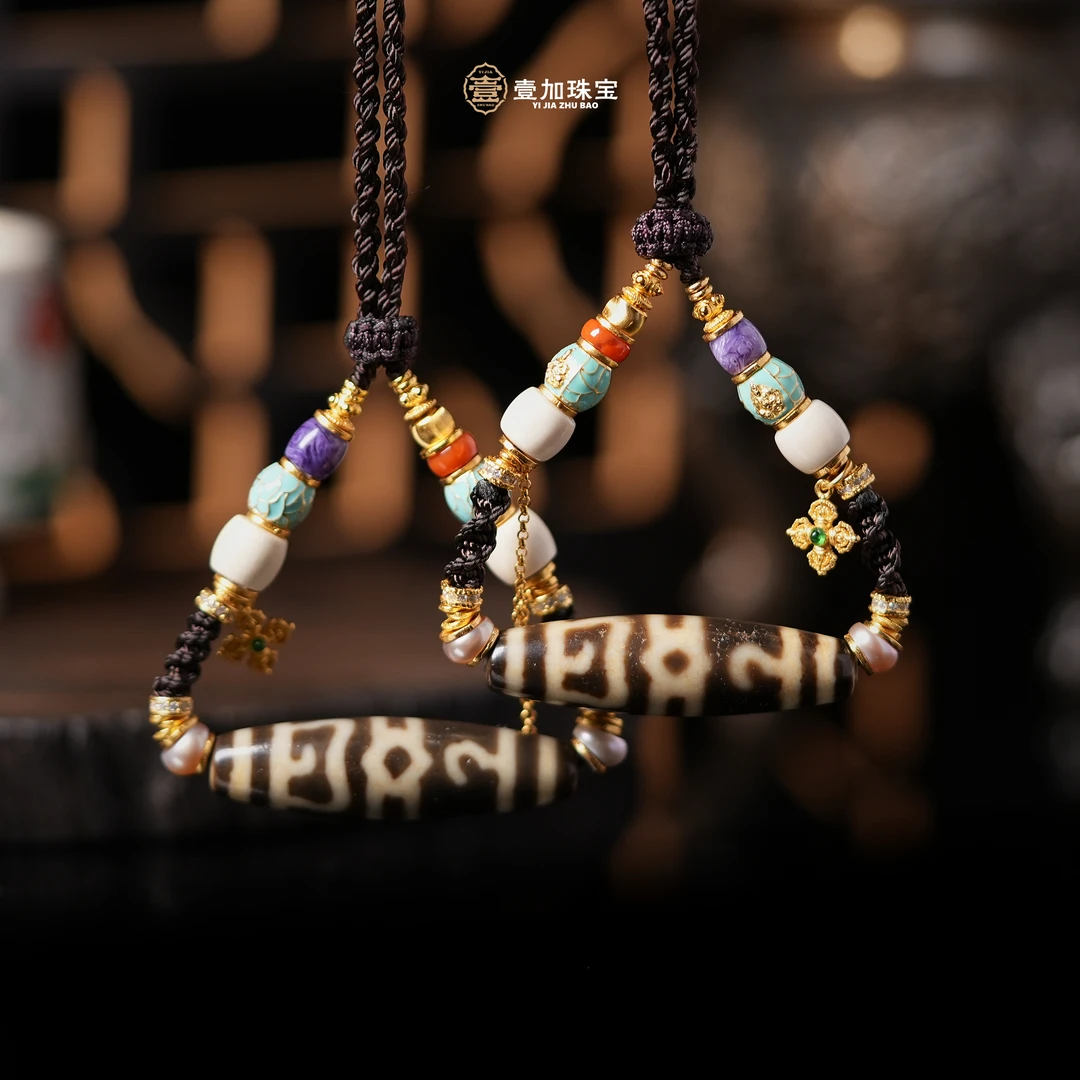 壹加林妹妹 | 玛瑙天缘法帽横款锁骨链多样性发其一