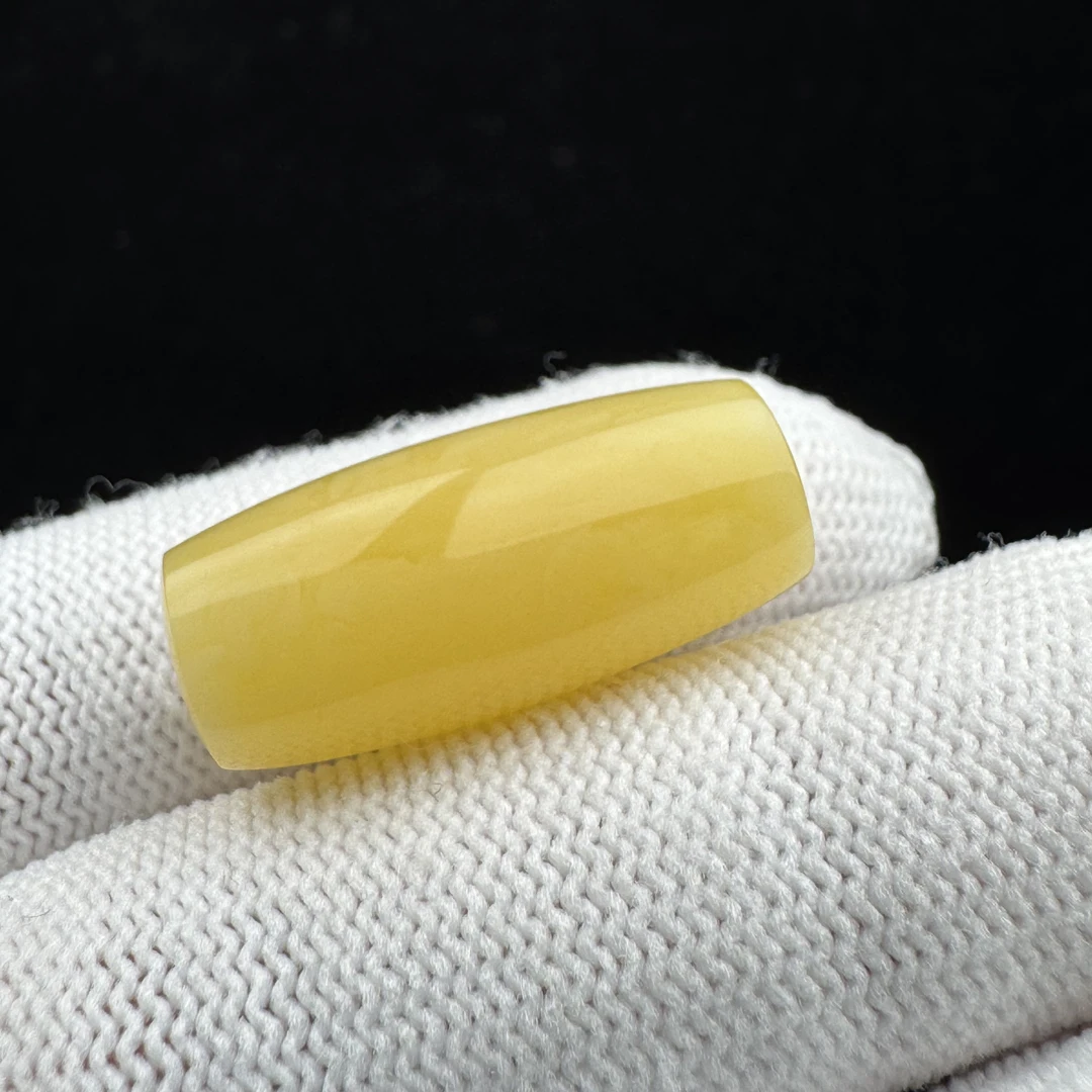 M8102天然原矿俄料蜜蜡 桶珠 11.3*25mm支持鉴定