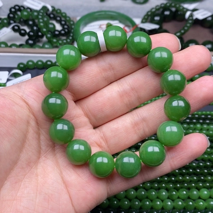 未镶嵌手串和田玉（碧玉）卡14