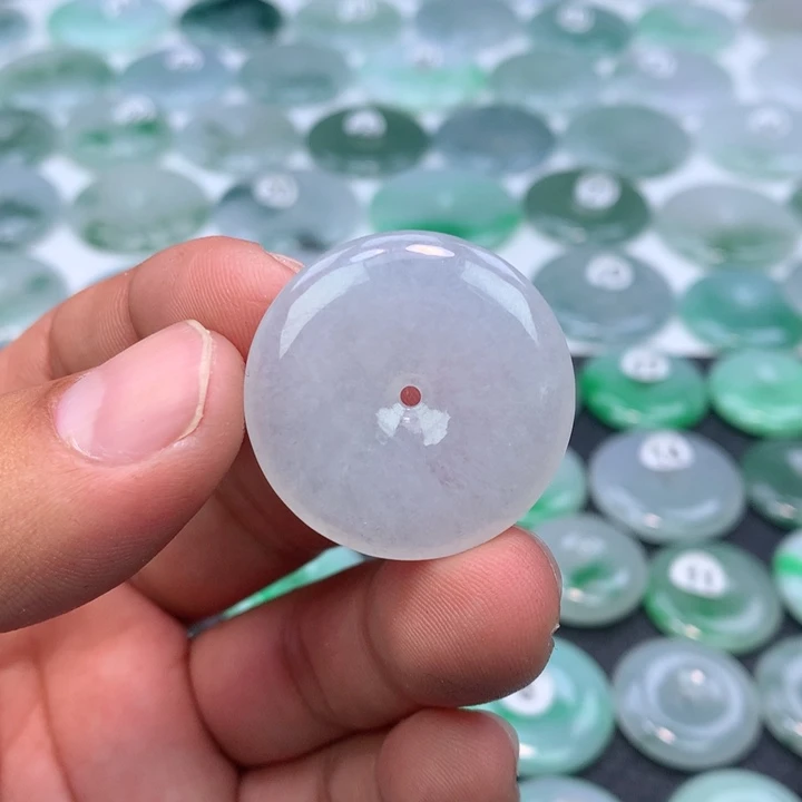 颈饰未镶嵌翡翠缅甸天然A货翡翠30-5.7