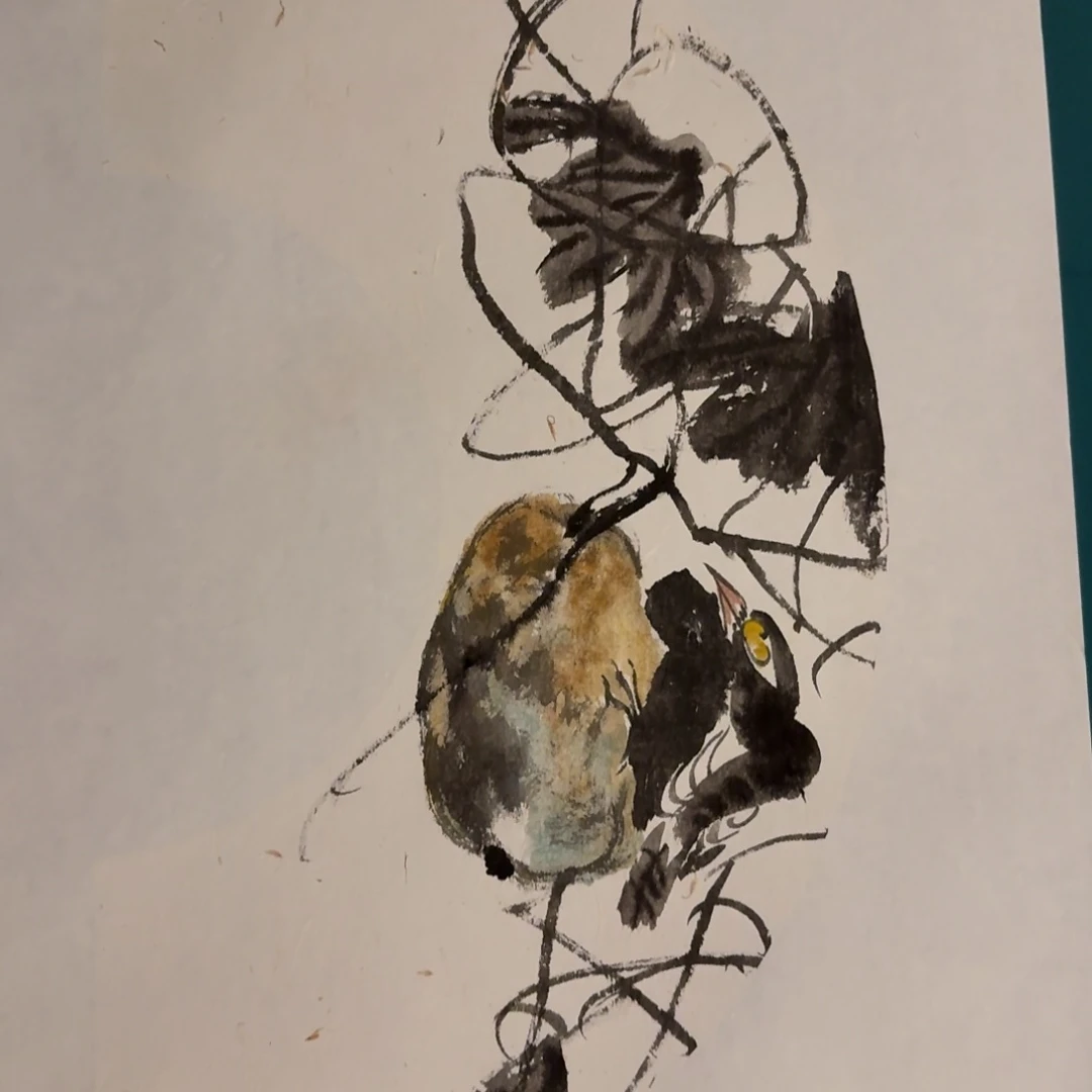国画徐老师作品画作