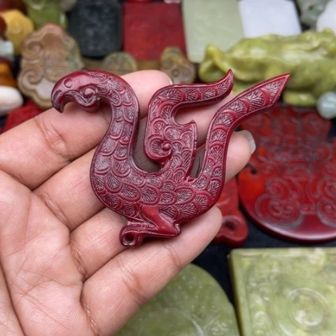 和田玉颈饰未镶嵌26