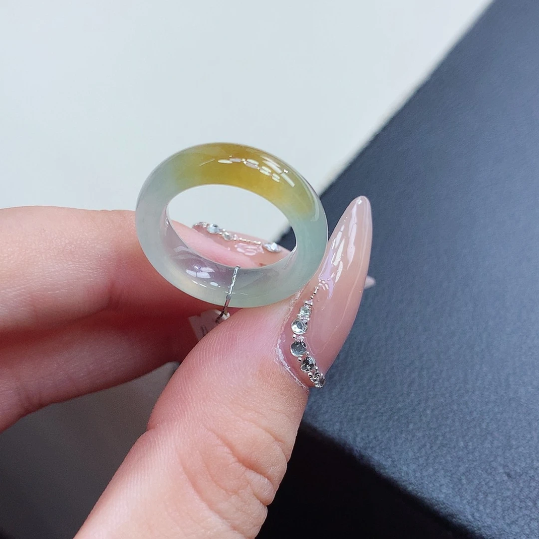 翡翠戒指未镶嵌9号