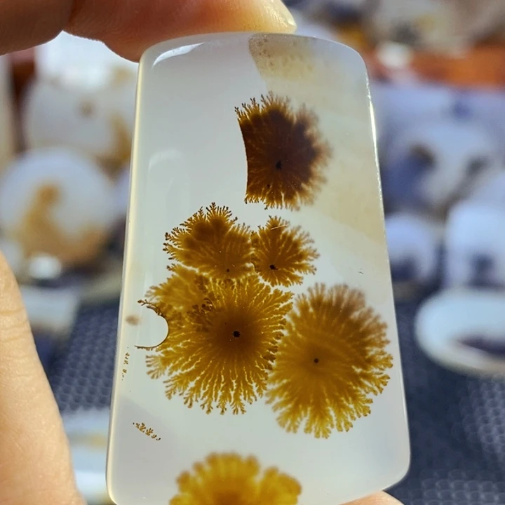全***洗玛瑙/玉髓未镶嵌珠宝半成品