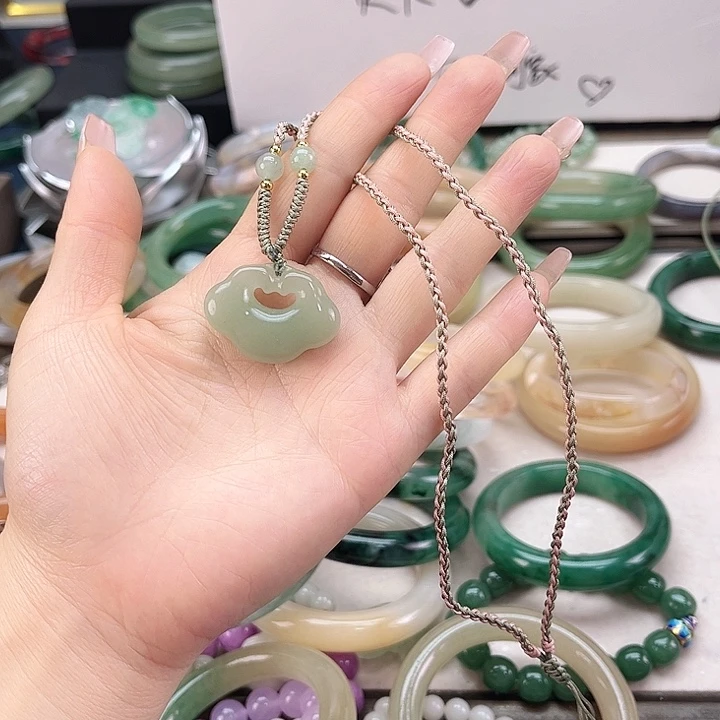 石英石非金属吊坠