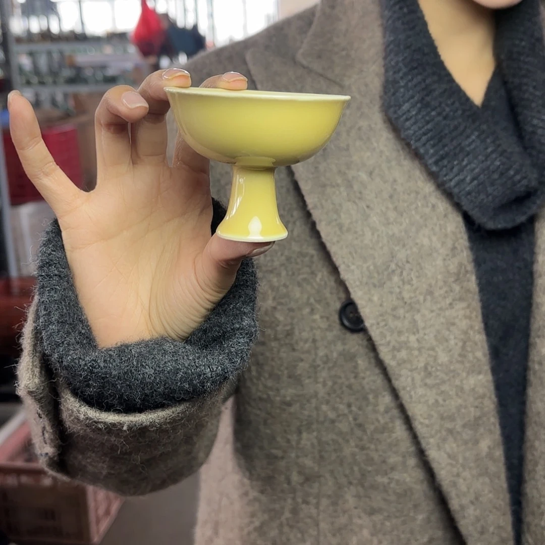 龙泉云间青瓷小米茶器