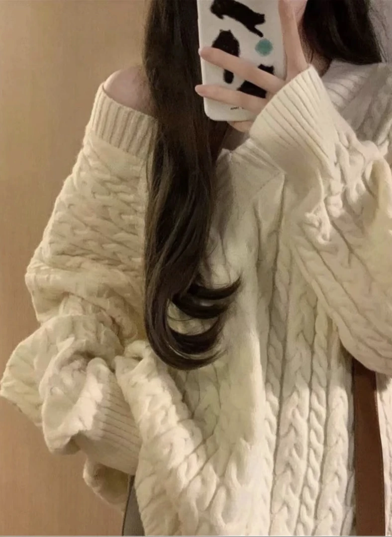 【拾柒小屋】辣妹韩系长袖秋冬显瘦洋气百搭时尚厚款上衣外套