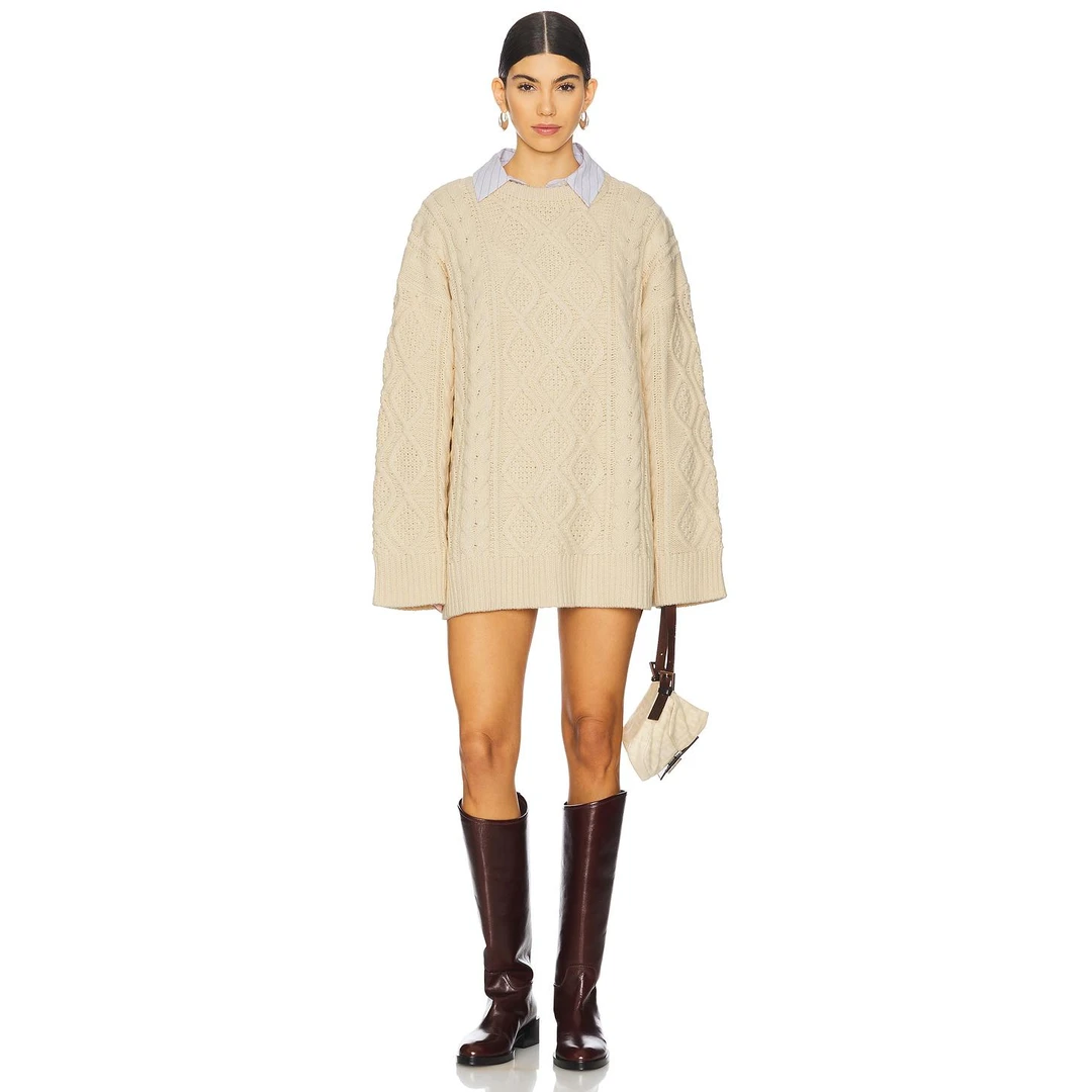 LIONESS GIGI 毛衣 柠檬色 衬衫