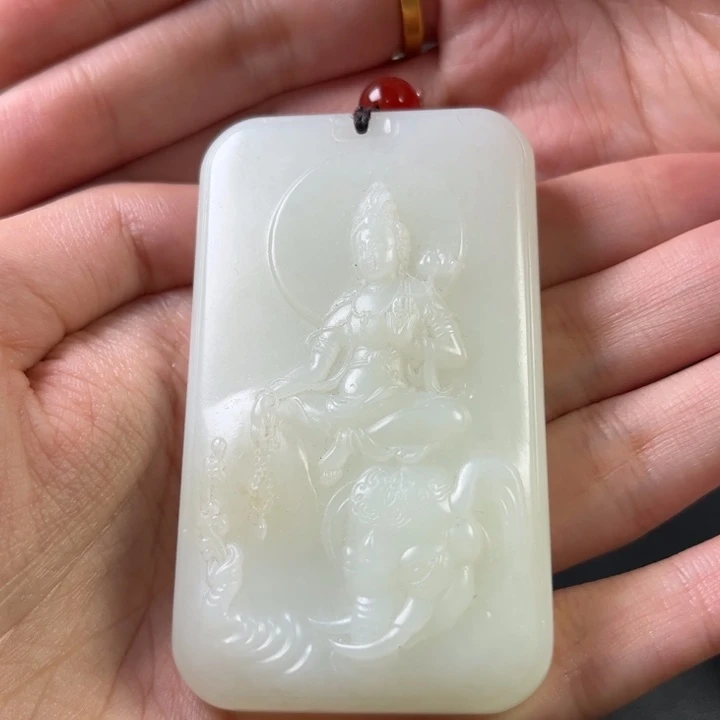 和田玉挂件未镶嵌R****约