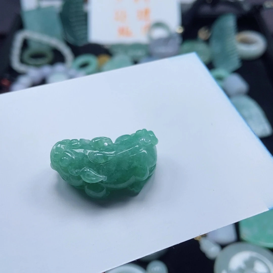 翡翠颈饰未镶嵌S***y貔貅