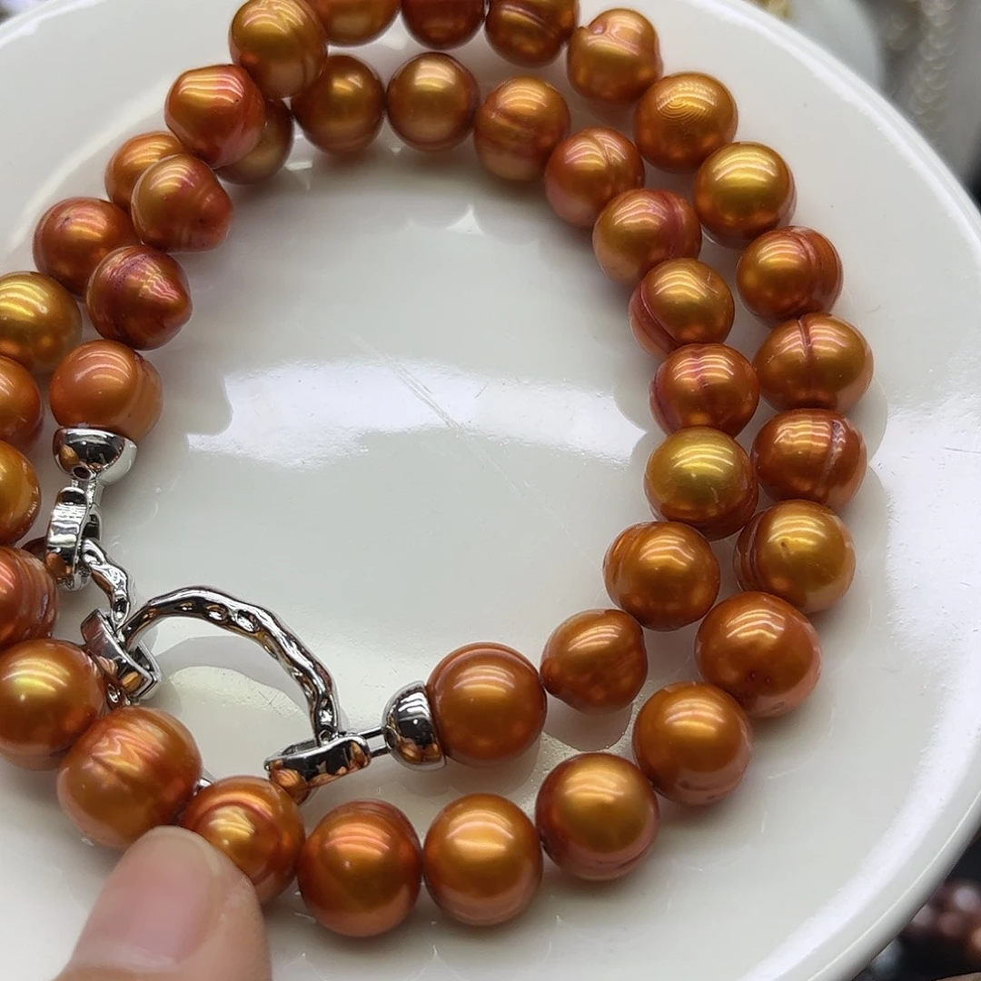 淡水珍珠钛钢颈饰