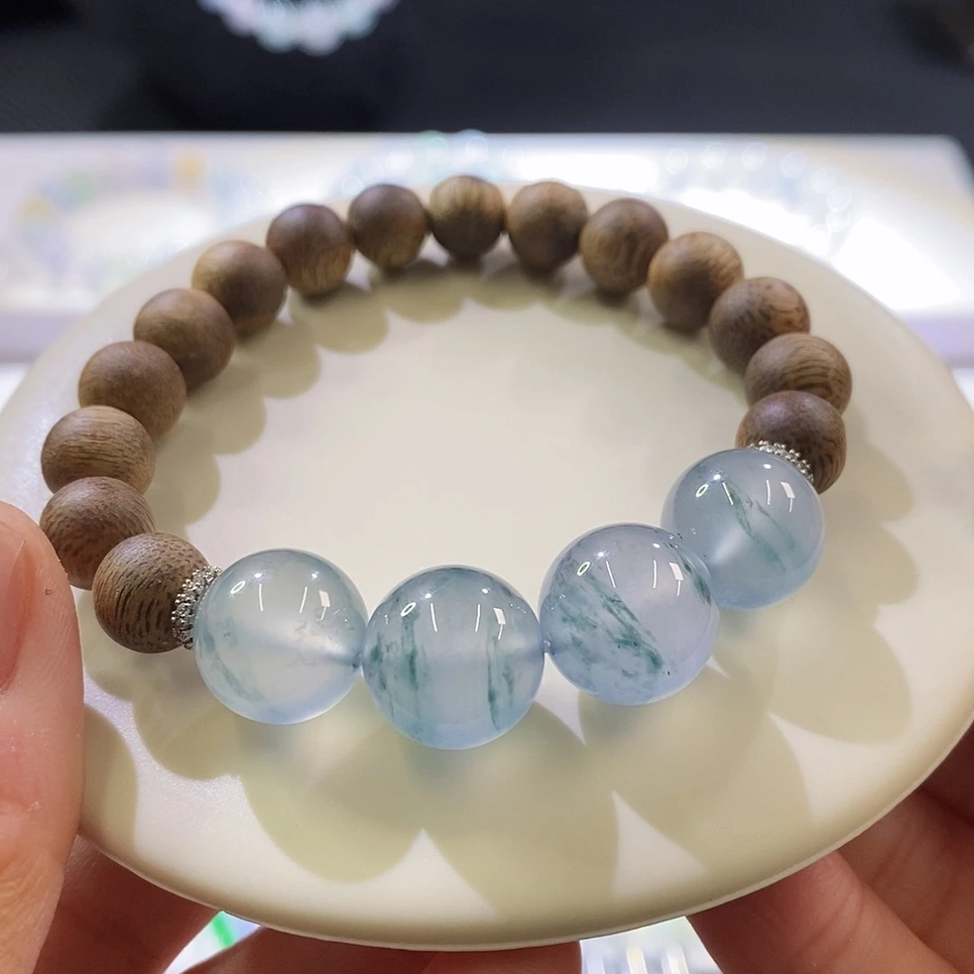 未镶嵌挂件翡翠半串