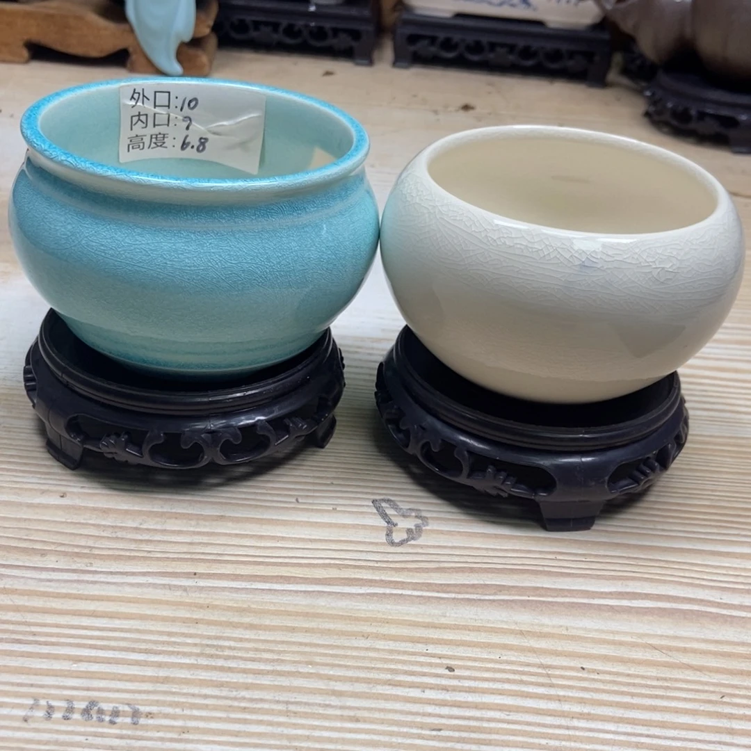 瓷片陶瓷花盆陶瓷艺术