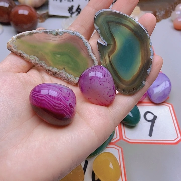 【闪购商品】未镶嵌玛瑙/玉髓珠宝半成品沧**粟