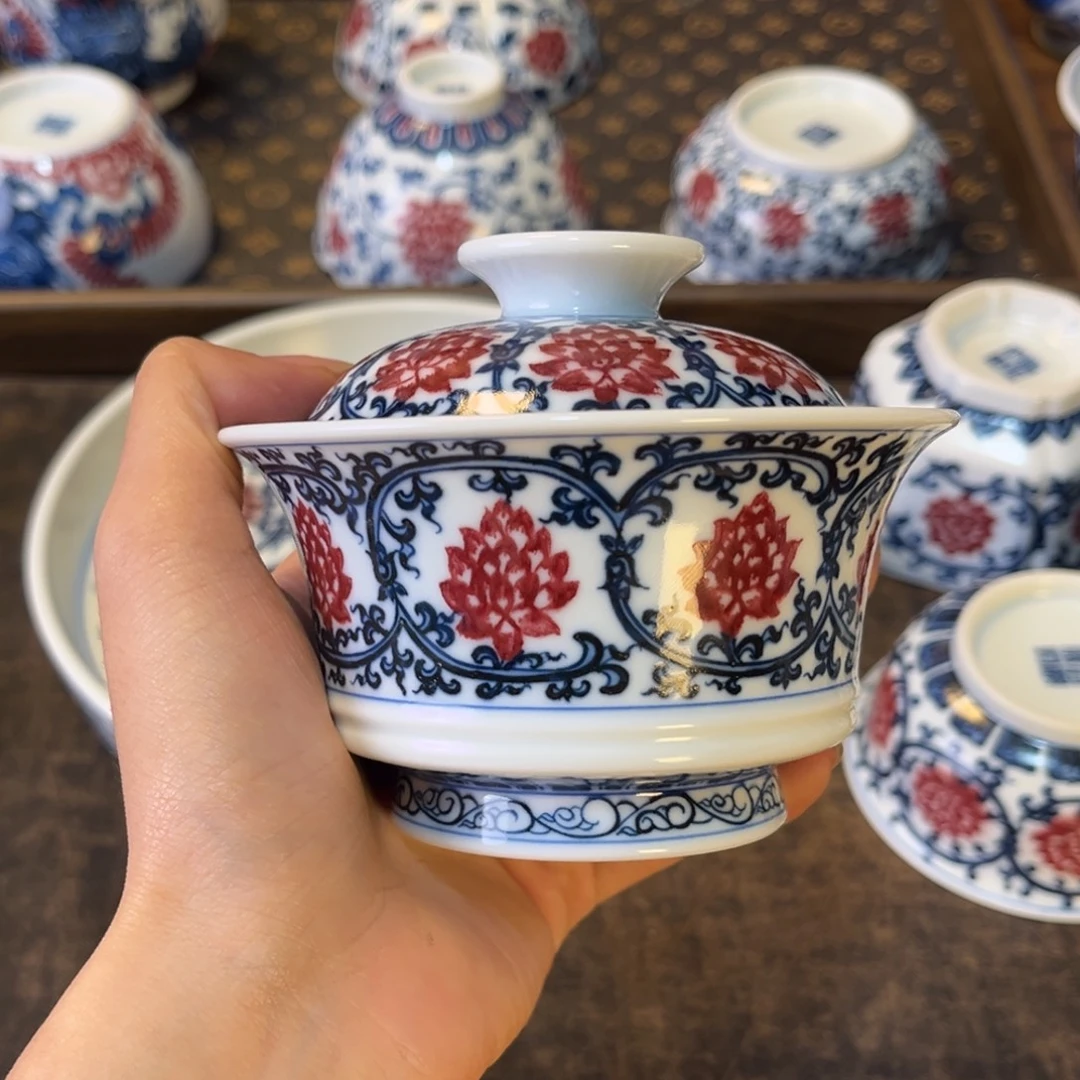 摆件景德镇茶器百宝箱