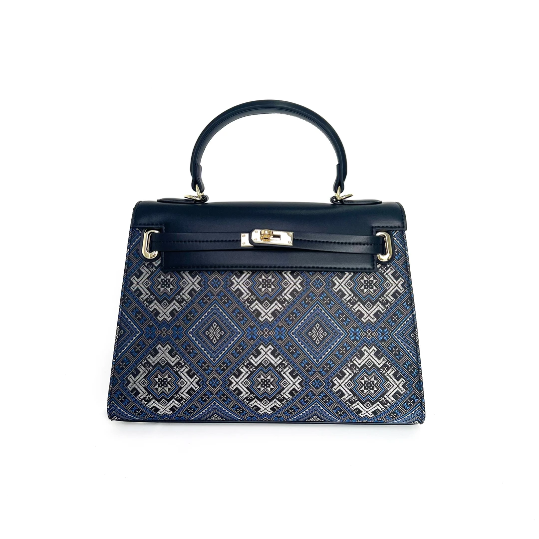 广西非遗壮锦复古新国风手提包