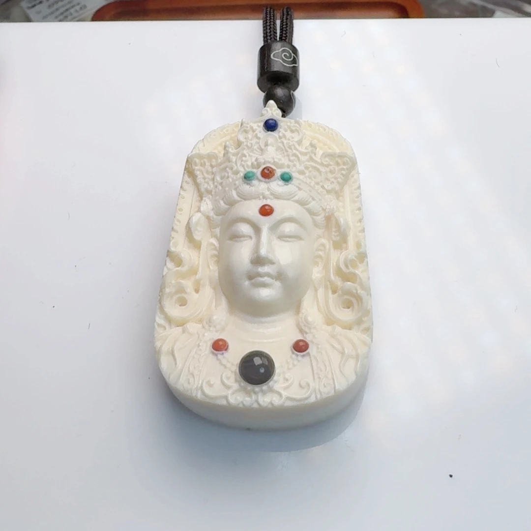 柏香籽/百香籽吊坠猛犸