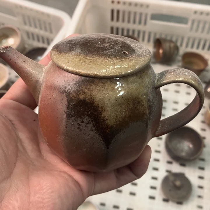 柴烧杯子宝瓶大放漏。