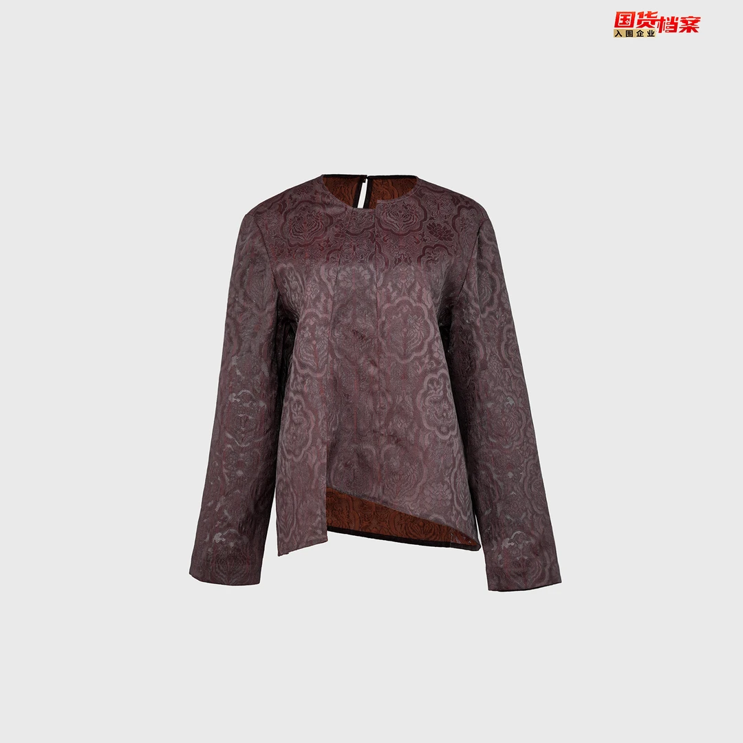 【万象有衣】香云纱-原创设计师款中式国风上衣-8509