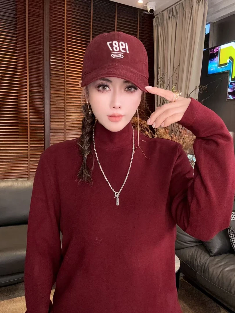 【JDKJ】潮品轻奢高端秋冬百搭休闲男士加绒加厚卫衣冬季长袖W8212