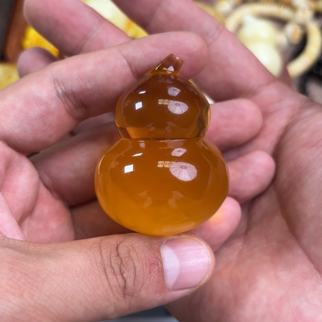 未镶嵌琥珀裸石H****i葫芦