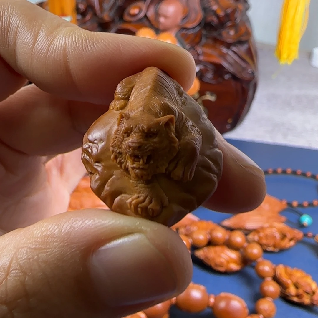 橄榄核手串/手链下山虎单籽