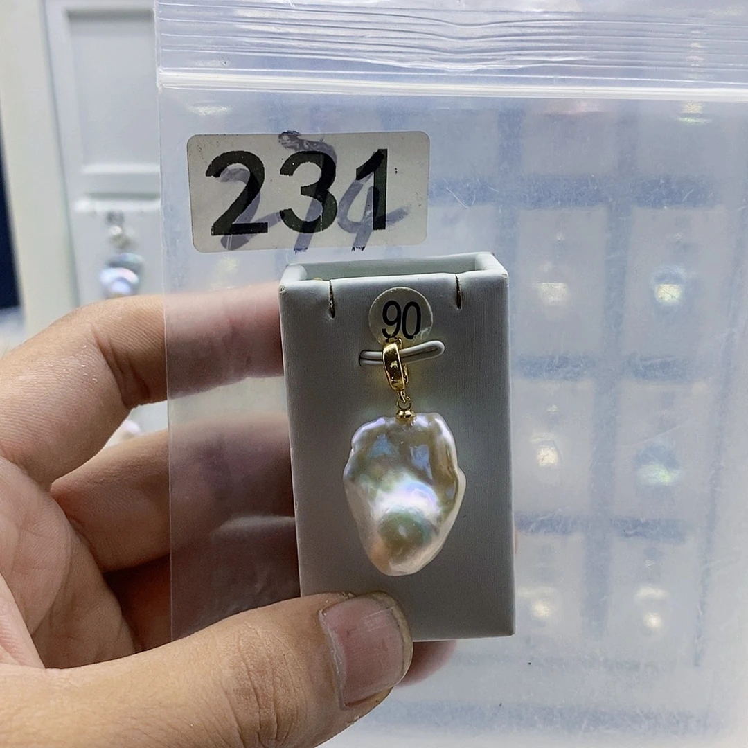 颈饰合金淡水珍珠