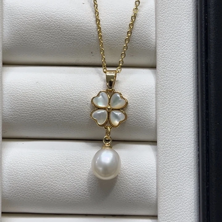 合金颈饰淡水珍珠7-8mm 24号