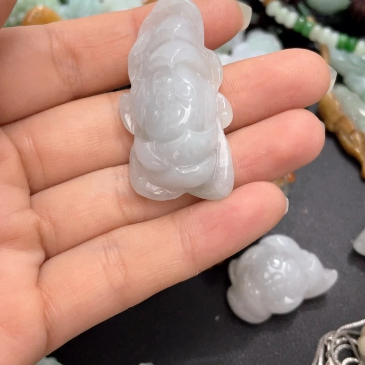 【闪购商品】翡翠颈饰未镶嵌旅****吟天然翡翠