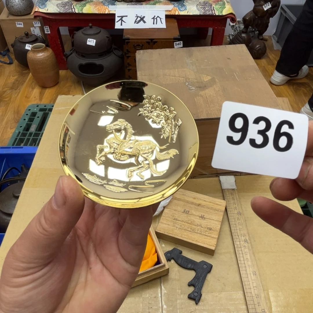 瓷片呀工艺品摆件瓷器摆件正能量